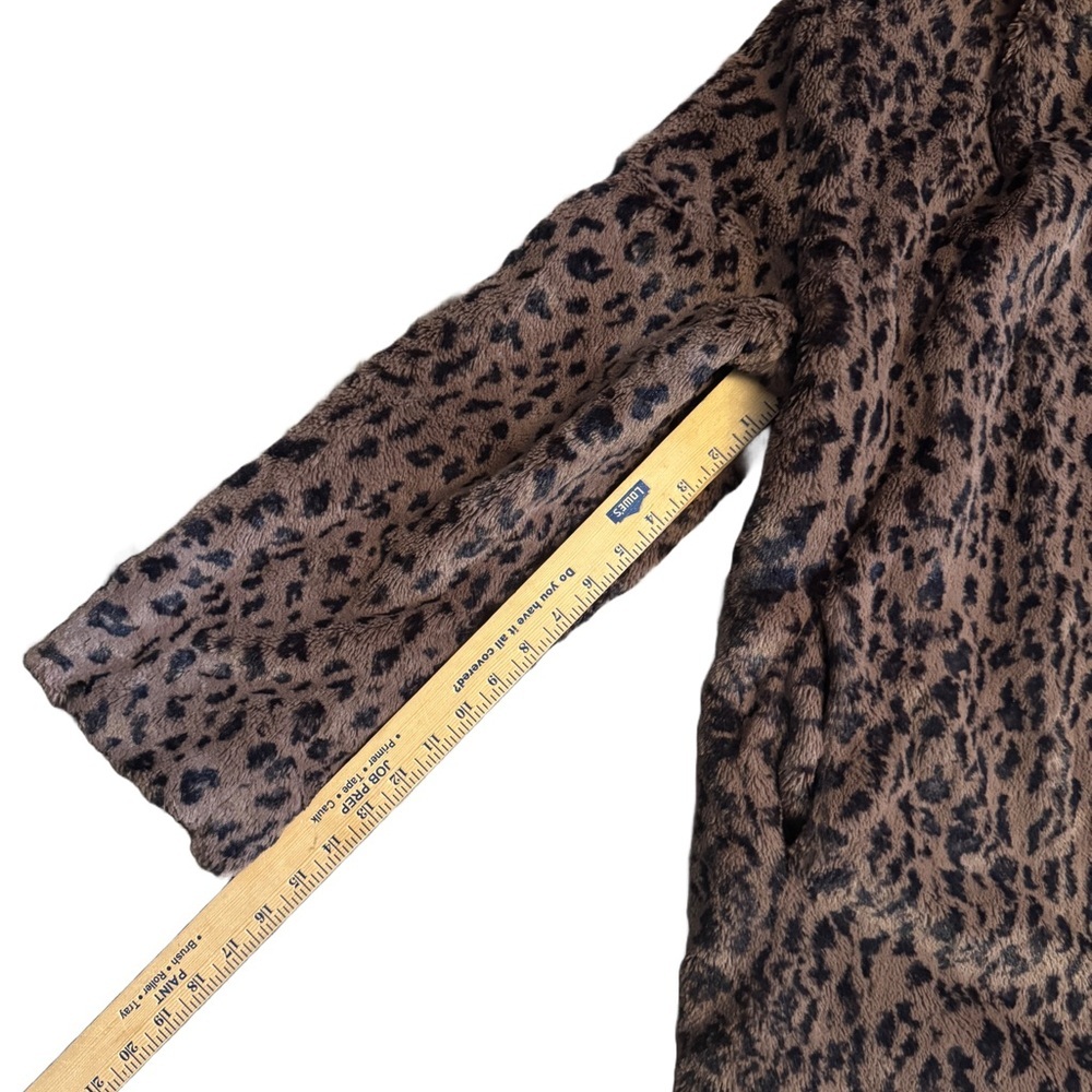 Dennis Basso Brown and Black Puffer Jacket - Picture 3 of 10